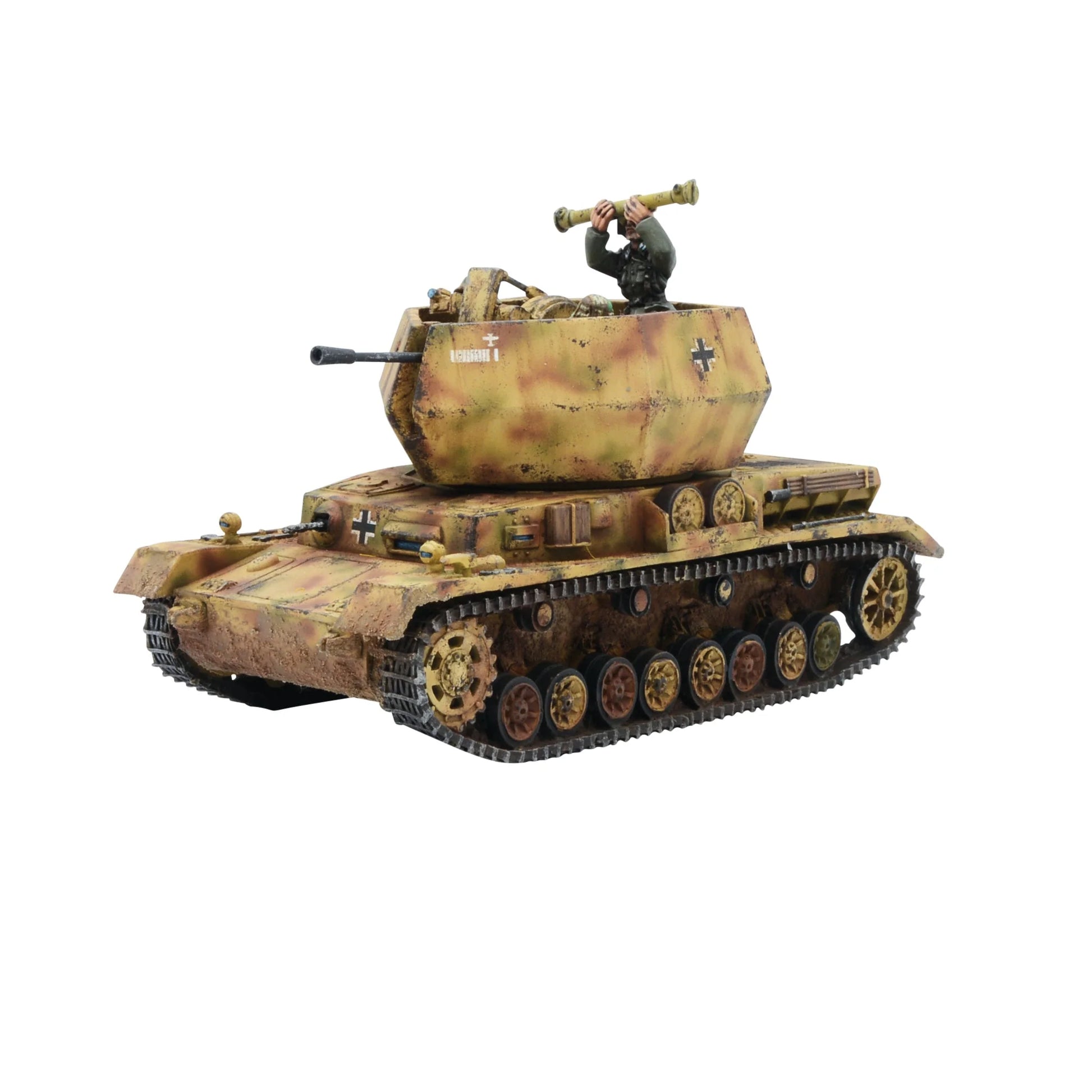 Flakpanzer IV Ostwind Bolt Action 28mm – widok z lewej przód, 405112010