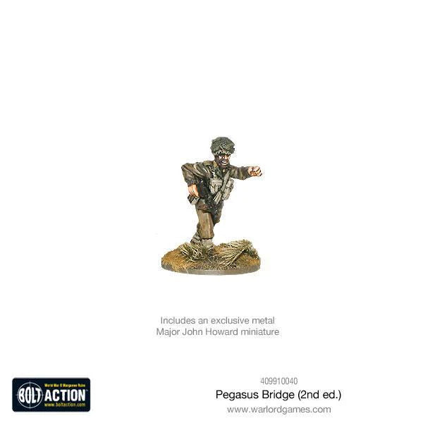 Pegasus Bridge (2nd ed.) – ekskluzywna metalowa figurka majora Johna Howarda 28mm | Bolt Action | Warlord Games
