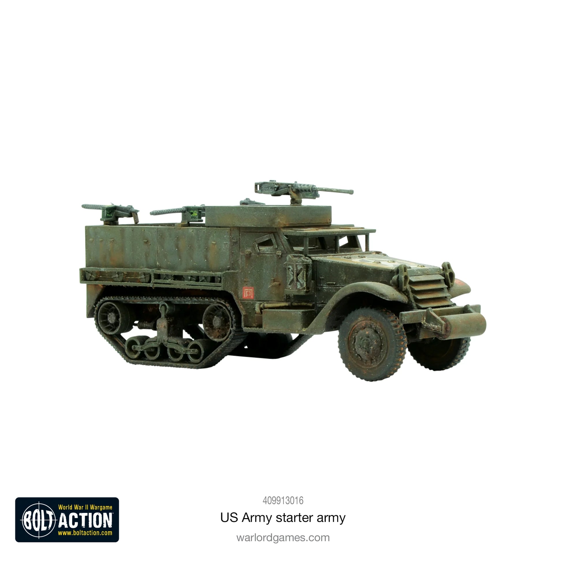 M3A1 Half-track z 3 karabinami maszynowymi