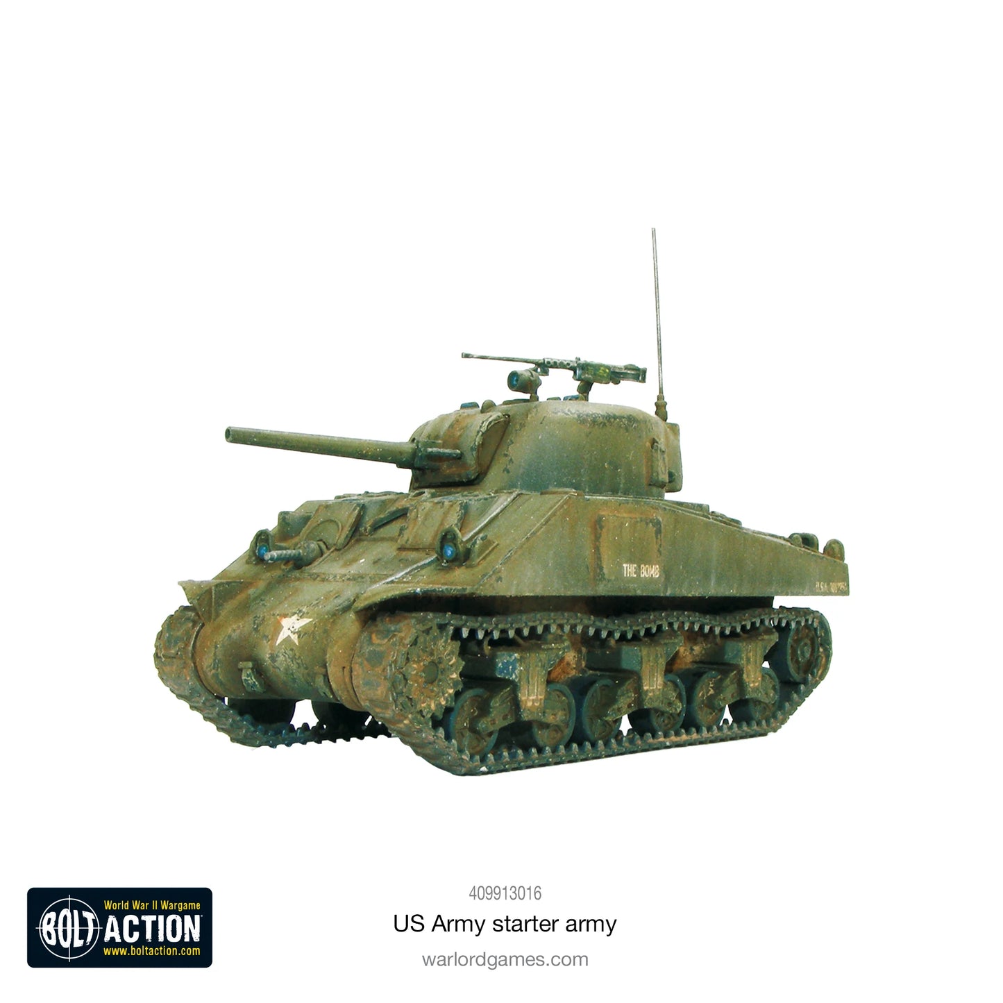 M4 Sherman "The Bomb" z białą gwiazdą USA