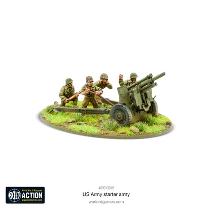 Zespół haubicy 105mm z 4-osobową obsługą