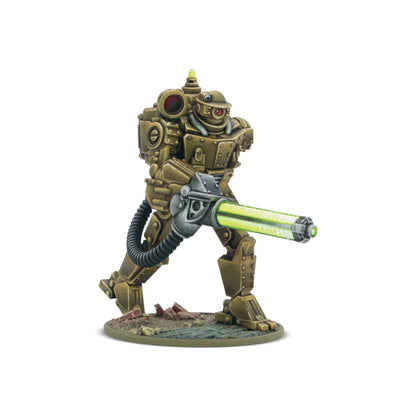 Warlord Games Mk II Heavy Automated Infantry – ciężka automatyczna piechota z bronią energetyczną 28mm Konflikt '47