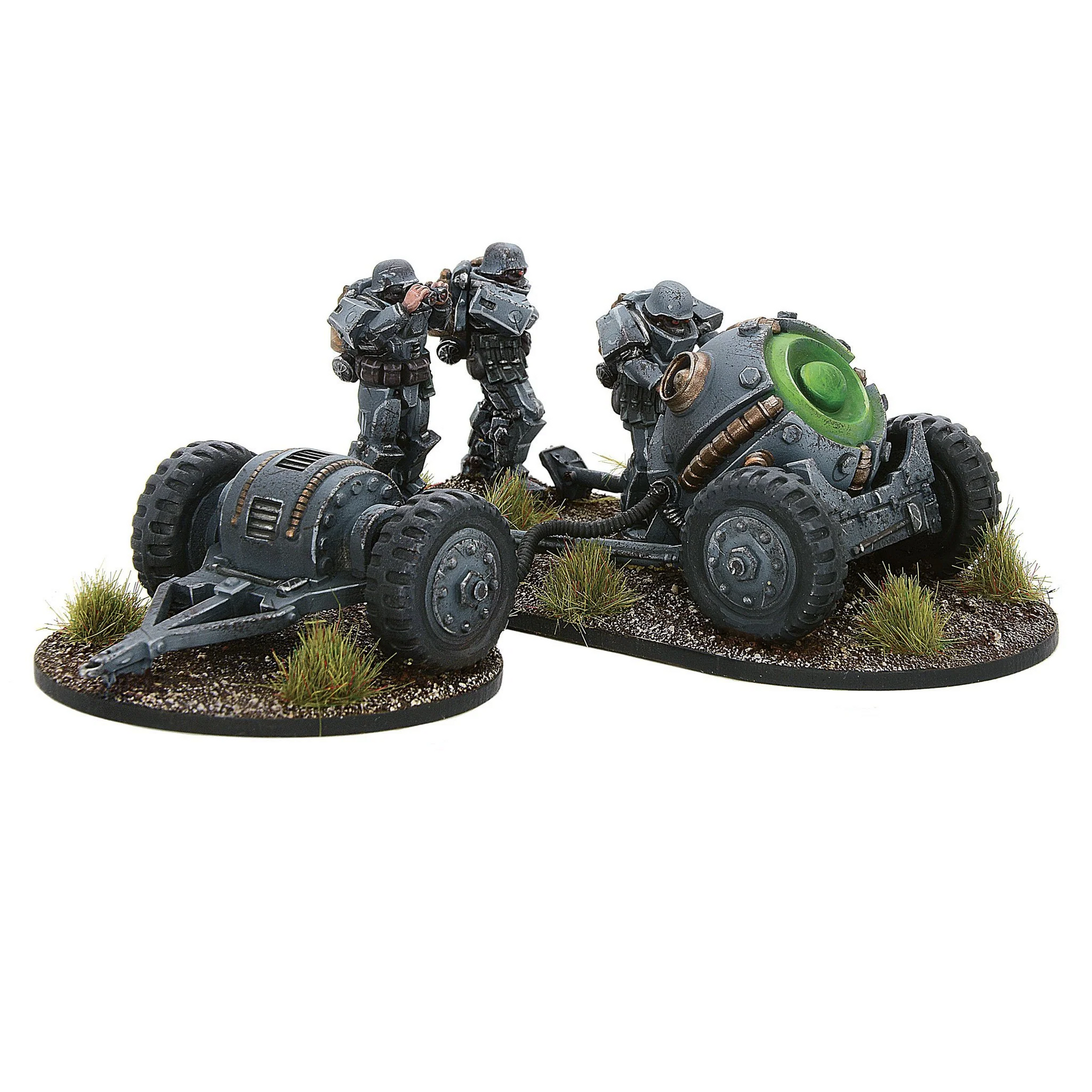 German Towed Schwerefeld Projektor – Holowany Projektor Schwerefeld | Konflikt '47 | Warlord Games | SKU 452410208 | metal 28mm