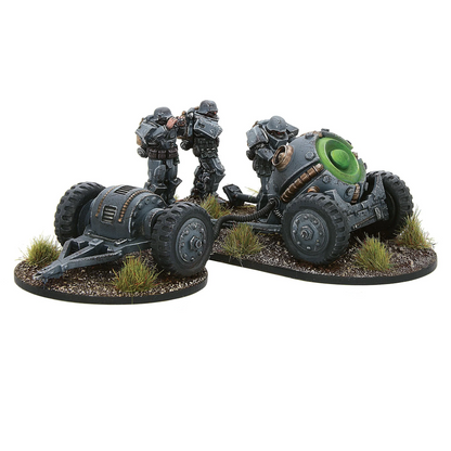 German Towed Schwerefeld Projektor – Holowany Projektor Schwerefeld | Konflikt '47 | Warlord Games | SKU 452410208 | metal 28mm