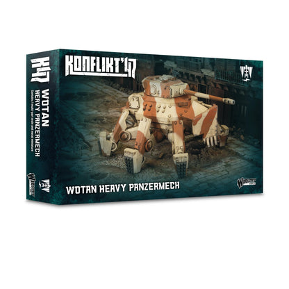 Wotan Heavy Panzermech pudełko Konflikt '47 Warlord Games 452600201 – 1 model żywica i metal 28mm
