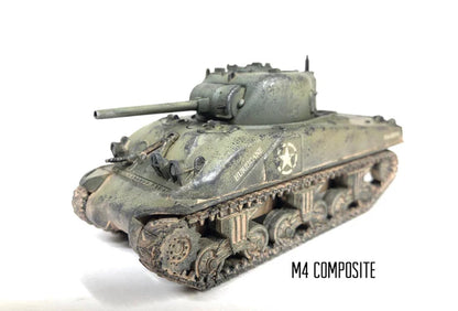 Rubicon Models 280061 – M4 Composite, widok z przodu, biała gwiazda US Army, skala 1:56