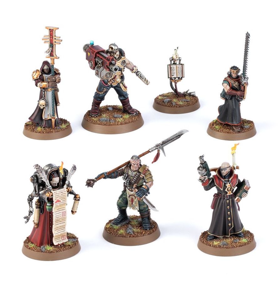 Kill Team Inquisitorial Agents - opakowanie 7 Citadel Miniatures Sanctioned Operatives of the Imperial Inquisition Games Workshop