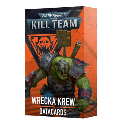 Kill Team Wrecka Krew Datacards - zawartość 33 kart do gry Kill Team - Games Workshop
