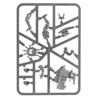 Culexus Assassin – figurka Warhammer 40,000, widok całościowy na podstawce
