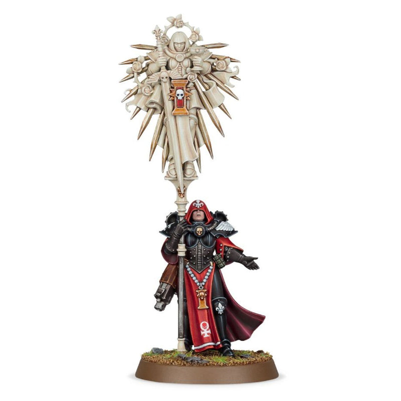 Imagifier Adepta Sororitas Warhammer 40K – figurka pomalowana widok z przodu, 52-15