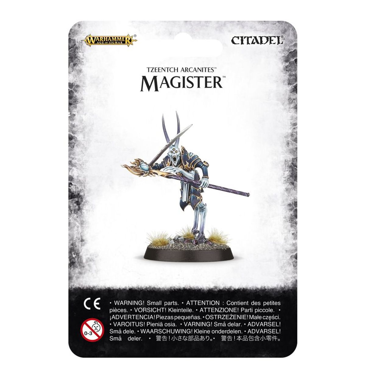 Magister Tzeentch Arcanites Warhammer AoS – pudełko produktu, EAN 5011921077366