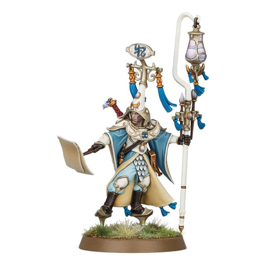 Scinari Calligrave Lumineth Realm-Lords Warhammer AoS – figurka pomalowana widok z przodu, 87-13