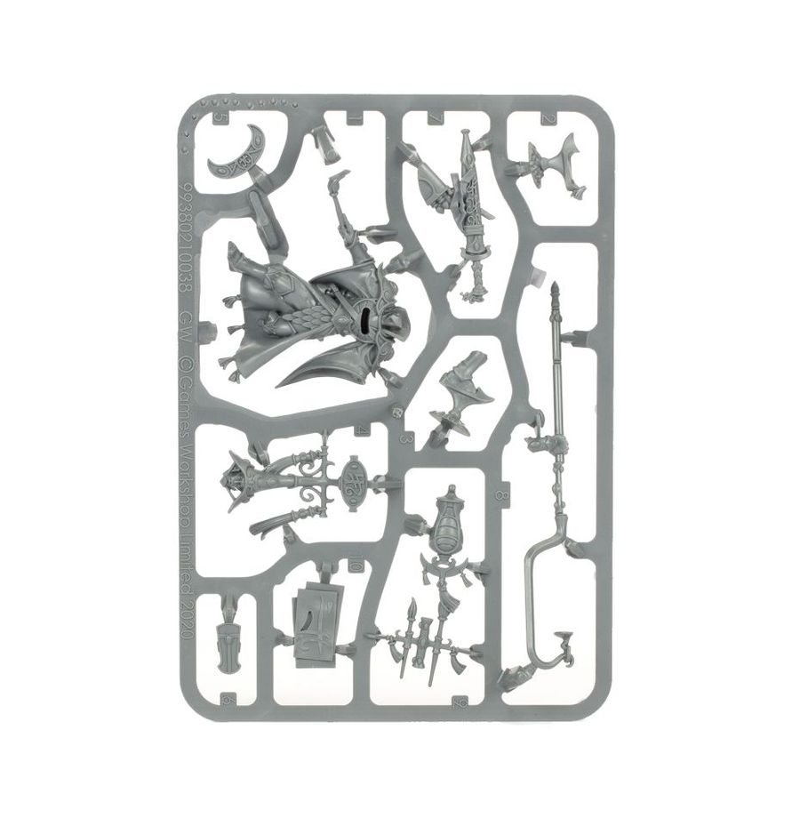 Scinari Calligrave - ramka plastikowa z 10 komponentami do montażu Lumineth Realm-lords