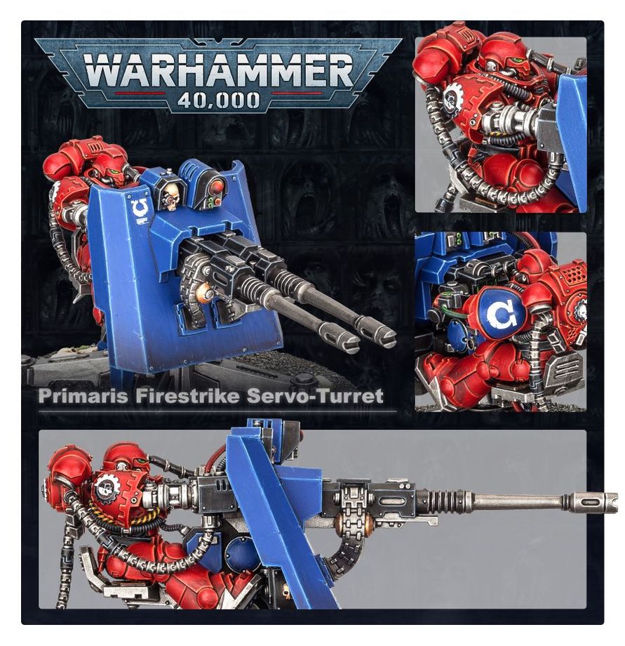Firestrike Servo-turret - detale modelu