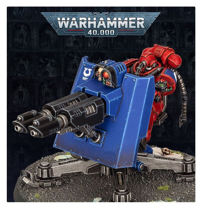 Firestrike Servo-turret - widok z przodu z las-talon