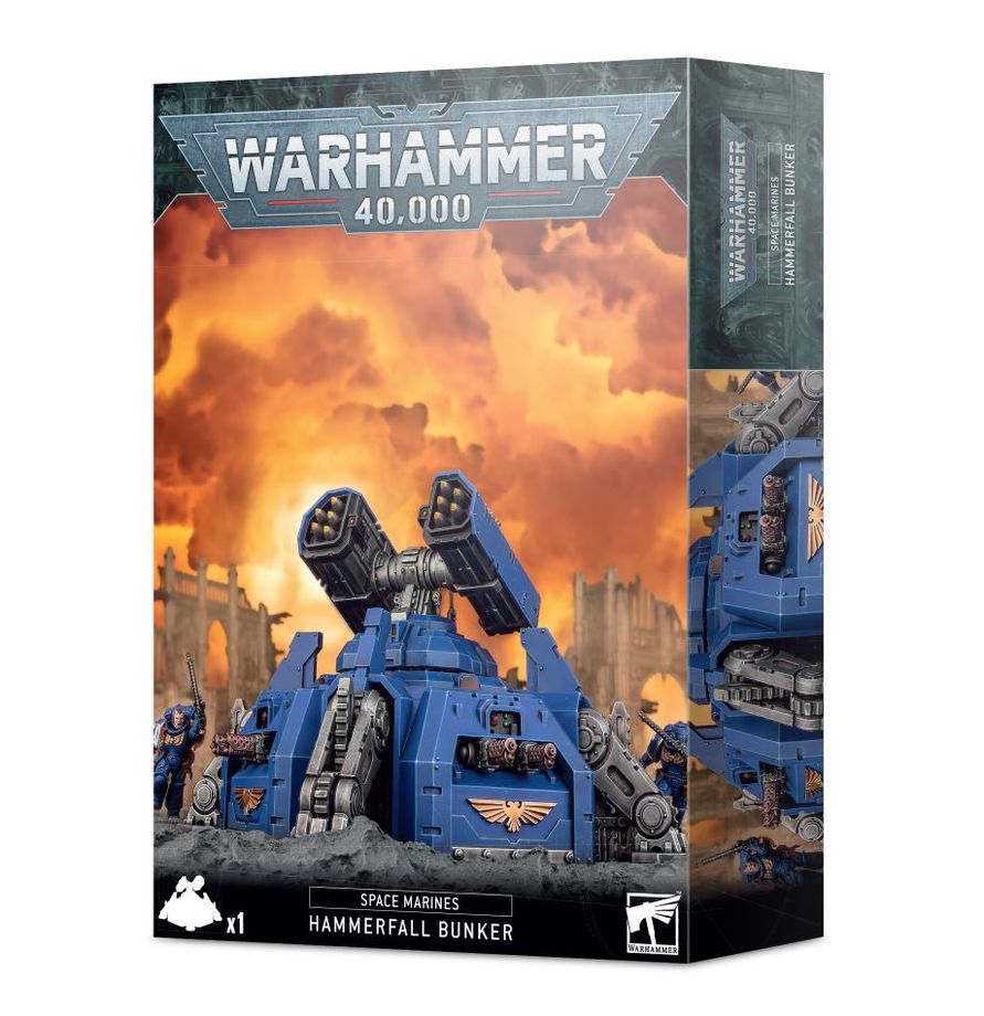 Hammerfall Bunker - opakowanie Warhammer 40,000 Space Marines