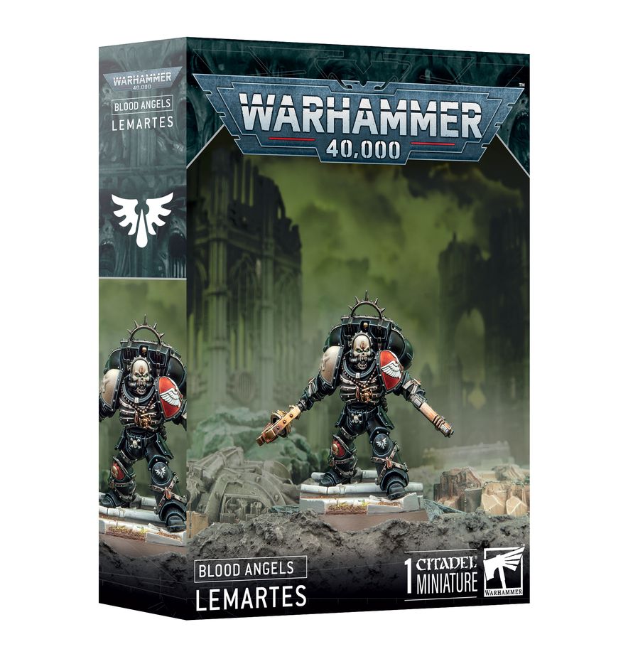Lemartes - opakowanie Blood Angels Warhammer 40000 1 Citadel Miniature Games Workshop