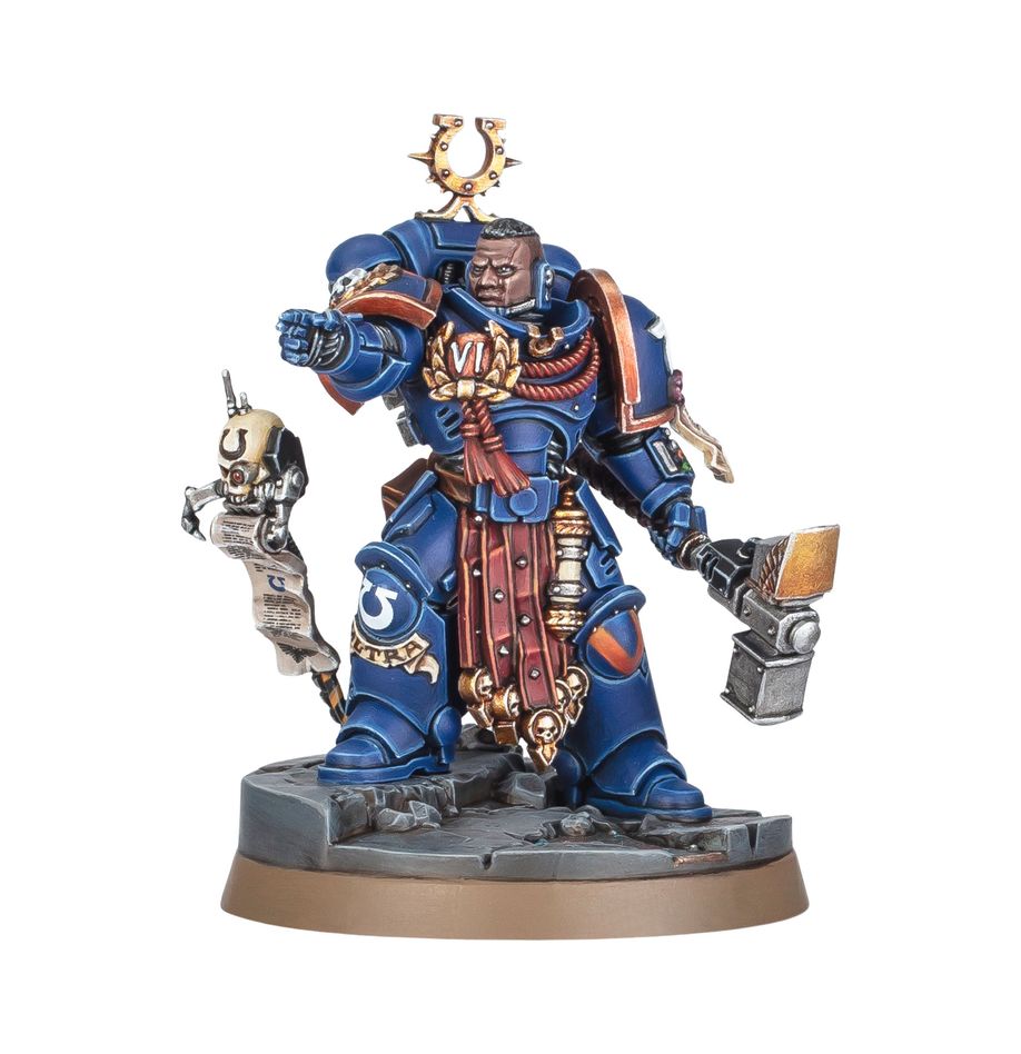 Ferren Areios Ultramarines pancerz Primaris Warhammer 40K miniaturka do malowania
