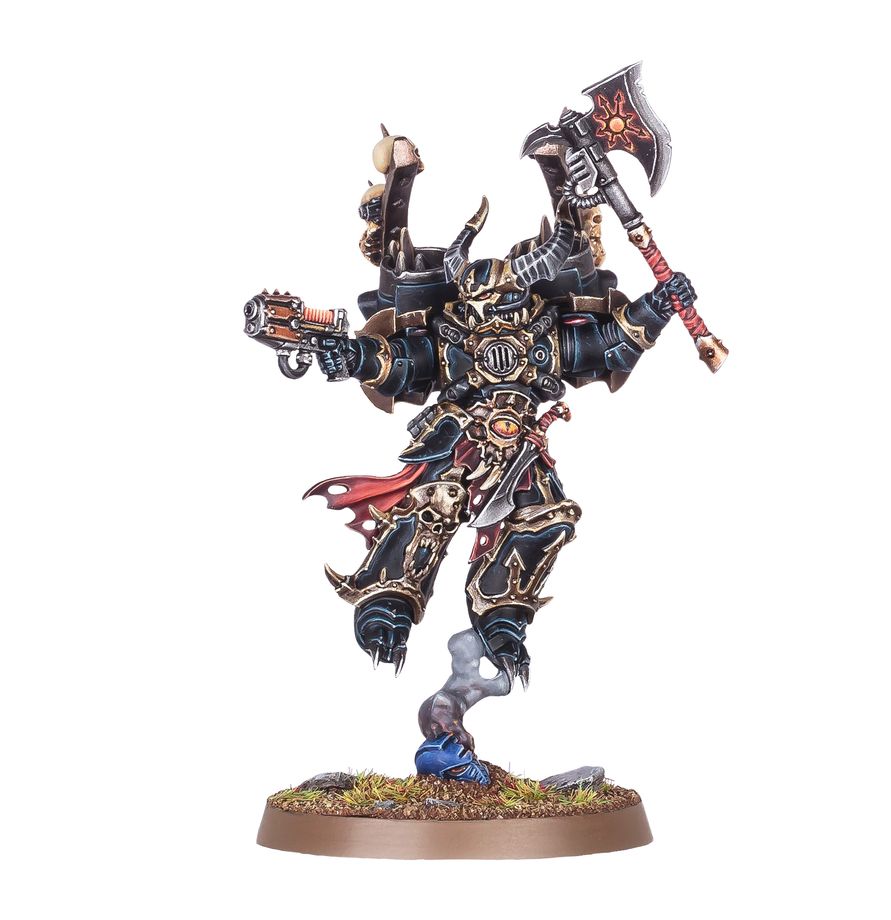 Chaos Lord with Jump Pack - opakowanie bok Chaos Space Marines Warhammer 40000 Games Workshop