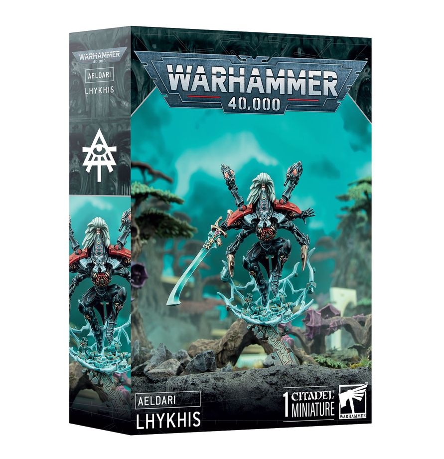 Lhykhis Feniks Lord Warp Spiders - opakowanie Aeldari Warhammer 40000 Citadel