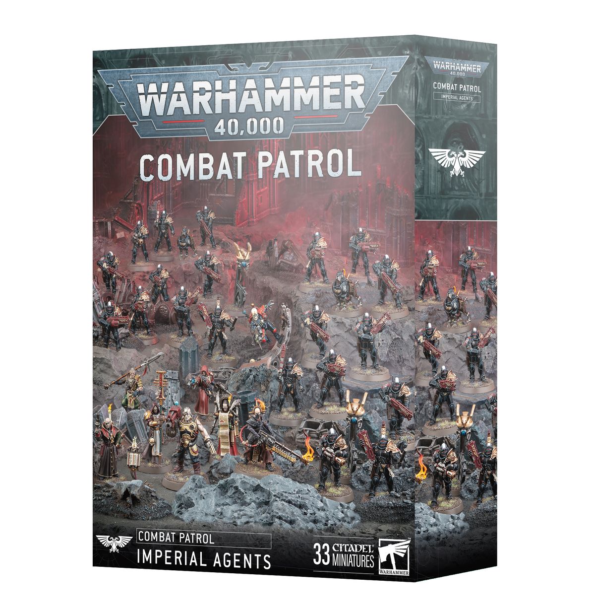 Combat Patrol Imperial Agents - opakowanie pudełko 33 Citadel Miniatures Warhammer 40000 Games Workshop
