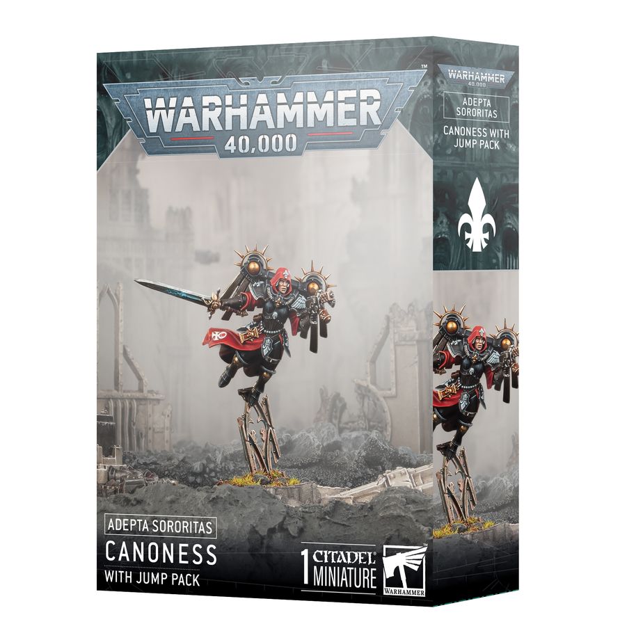Canoness with Jump Pack - opakowanie Adepta Sororitas Warhammer 40000 1 Citadel Miniature Games Workshop