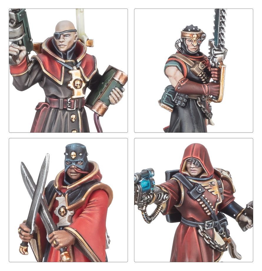 Inquisitorial Agents - detale postaci