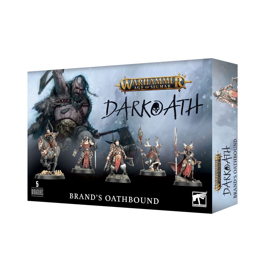 Brand's Oathbound - opakowanie Darkoath Warhammer Age of Sigmar 5 Miniatures Games Workshop