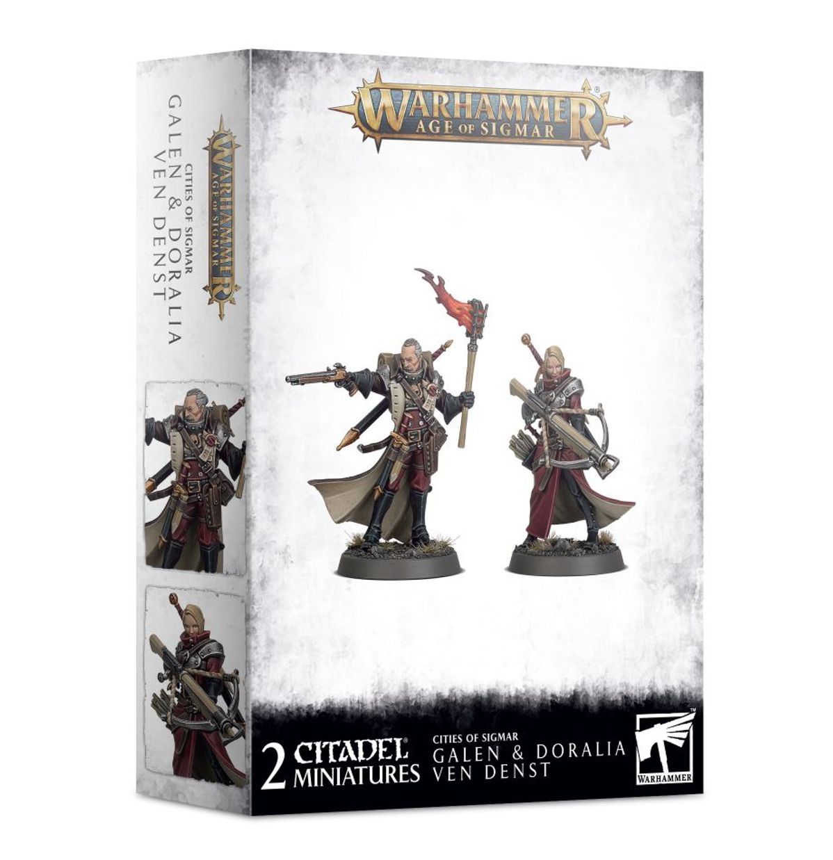 Galen & Doralia ven Denst – pudełko Cities of Sigmar – Warhammer Age of Sigmar – Games Workshop