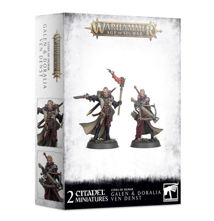 Galen & Doralia ven Denst – pudełko Cities of Sigmar – Warhammer Age of Sigmar – Games Workshop