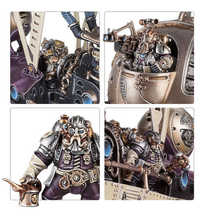 Arkanaut Frigate - detale załogi nawigator kanonier kapitan i inżynier Kharadron

