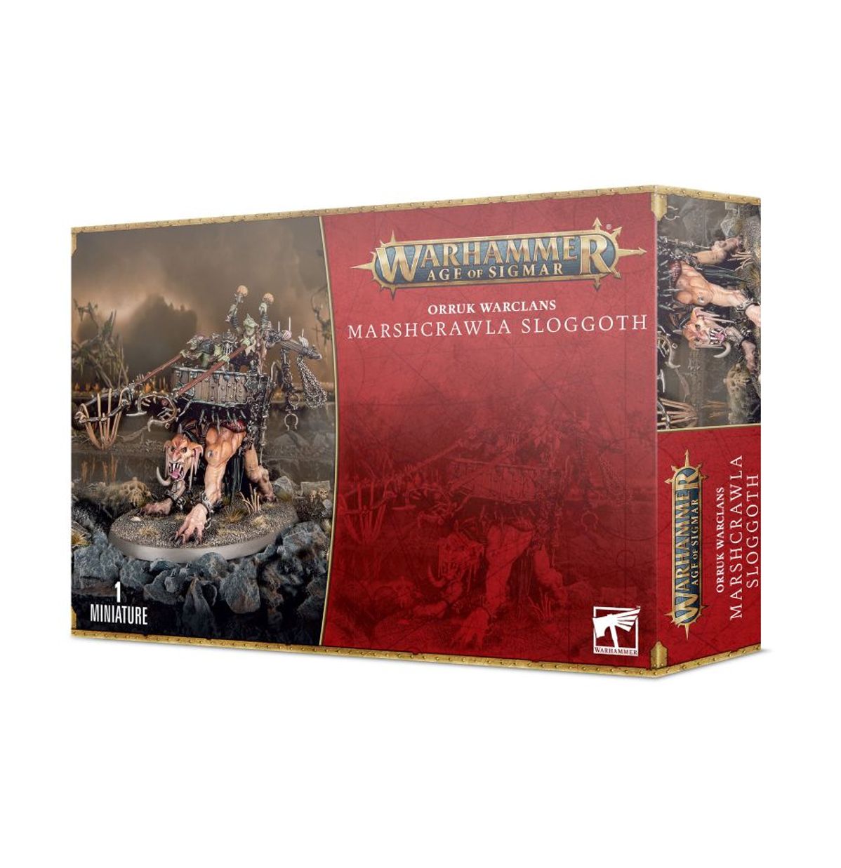 Marshcrawla Sloggoth Orruk Warclans - pudełko zestawu 1 miniatury Warhammer Age of Sigmar