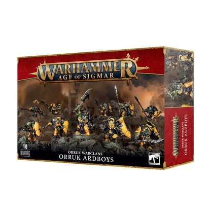 Orruk Ardboys - opakowanie Orruk Warclans 10 Miniatures Warhammer Age of Sigmar Games Workshop