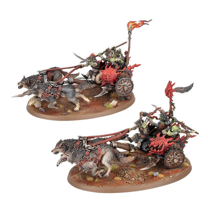 Sunsteala Wheelas - dwa rydwany Gitmob z Snarlfangami widok z góry