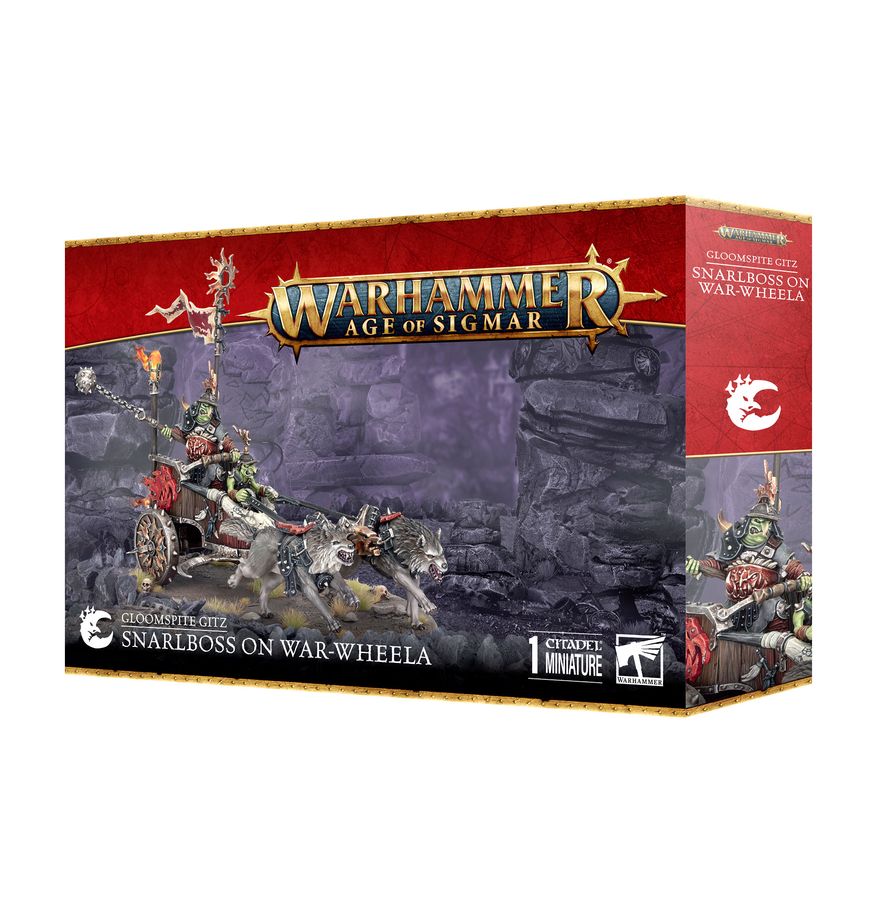Snarlboss on War-Wheela - opakowanie Warhammer Age of Sigmar Gloomspite Gitz