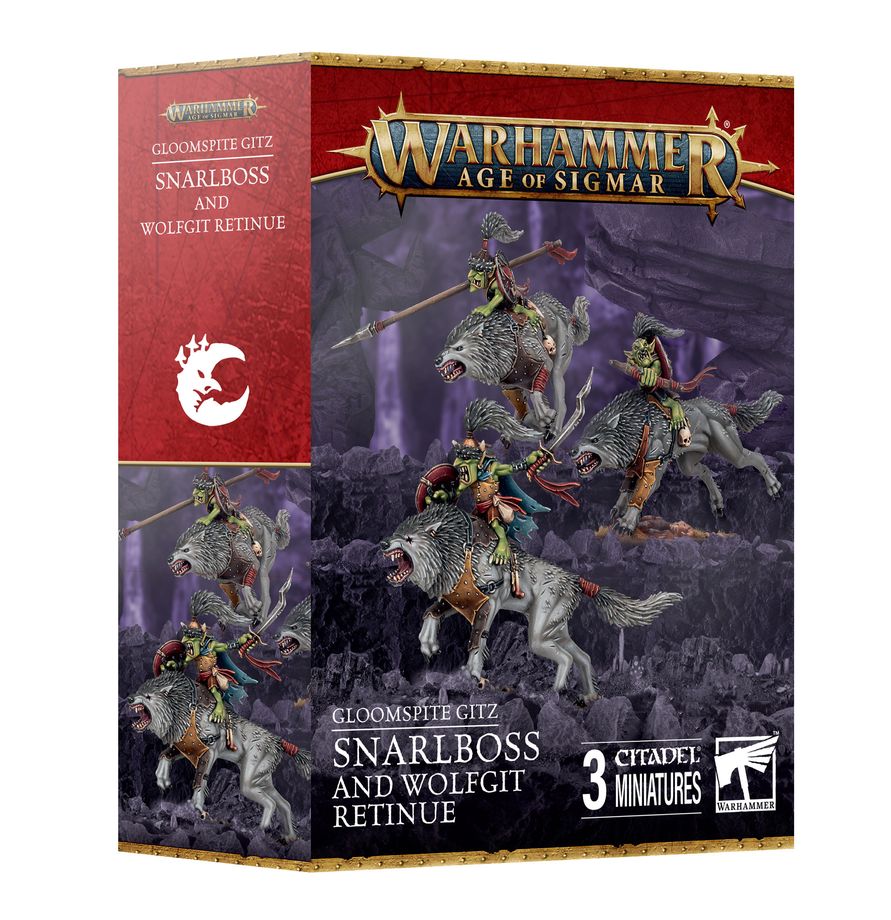 Snarlboss and Wolfgit Retinue - opakowanie Warhammer Age of Sigmar Gloomspite Gitz