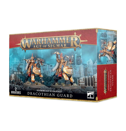 Dracothian Guard - pudełko zestawu 2 miniatur Stormcast Eternals Warhammer Age of Sigmar