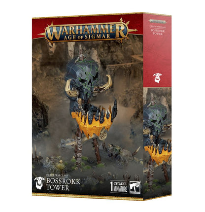Bossrokk Tower - opakowanie Orruk Warclans Warhammer Age of Sigmar 1 Citadel Miniature Games Workshop