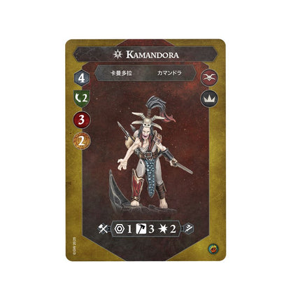 Kamandora - karta wojownika