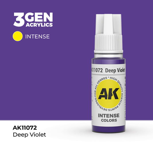 Deep Violet 17ml AK Interactive Intense AK11072 - głęboki intensywny fiolet farba akrylowa do modeli i figurek - AK Interactive

