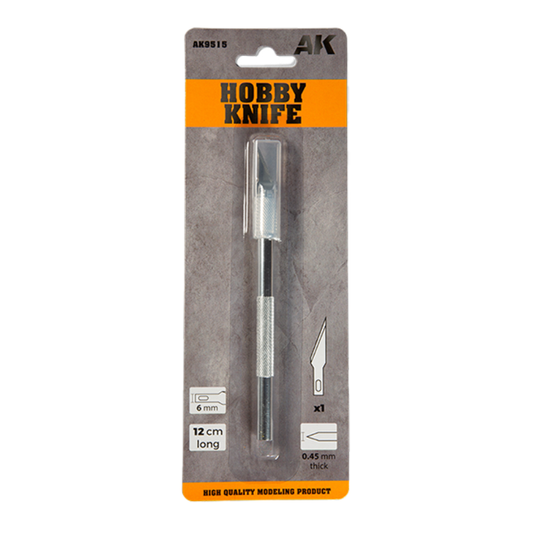 Hobby Knife - AK Interactive - opakowanie blister AK9515 12cm ostrze ukośne 6mm 0,45mm