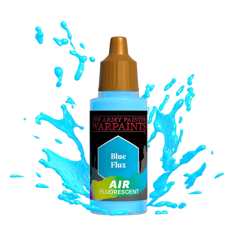 Blue Flux AW1502 18ml Warpaints Air Fluorescent - fluorescencyjna farba akrylowa do aerografu - The Army Painter
