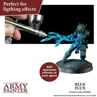 Blue Flux Warpaints Air - idealna do efektów świetlnych i błyskawic na figurkach - The Army Painter
