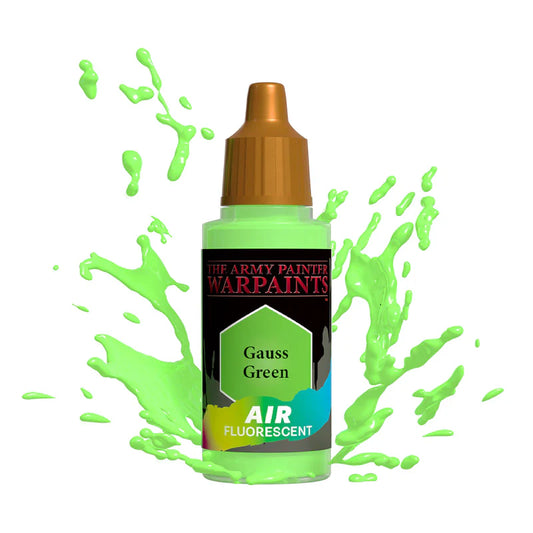 Gauss Green AW1503 18ml Warpaints Air Fluorescent - fluorescencyjna farba akrylowa do aerografu - The Army Painter

