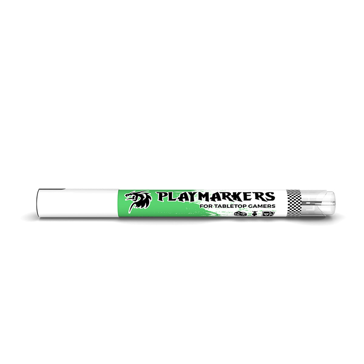 Animal Green AKM014 AK Interactive Playmarker widok boczny - zielony marker akrylowy Playmarkers for Tabletop Gamers - AK Interactive
