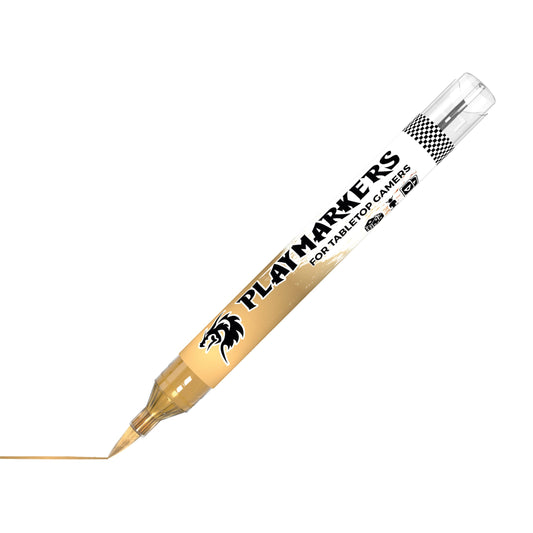 Bronze AKM032 AK Interactive Playmarker marker ukośnie z końcówką pędzelkową - metaliczny brązowy marker akrylowy do figurek Warhammer i gier tabletop - AK Interactive

