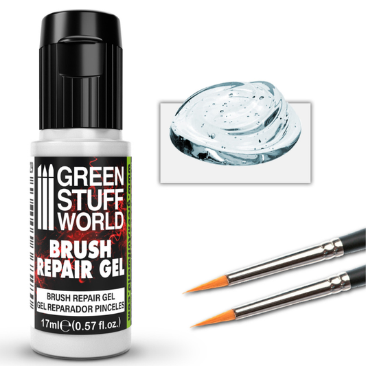 Green Stuff World Brush Repair Gel 9329 – dozowanie żelu z butelki Flip-Top na palec