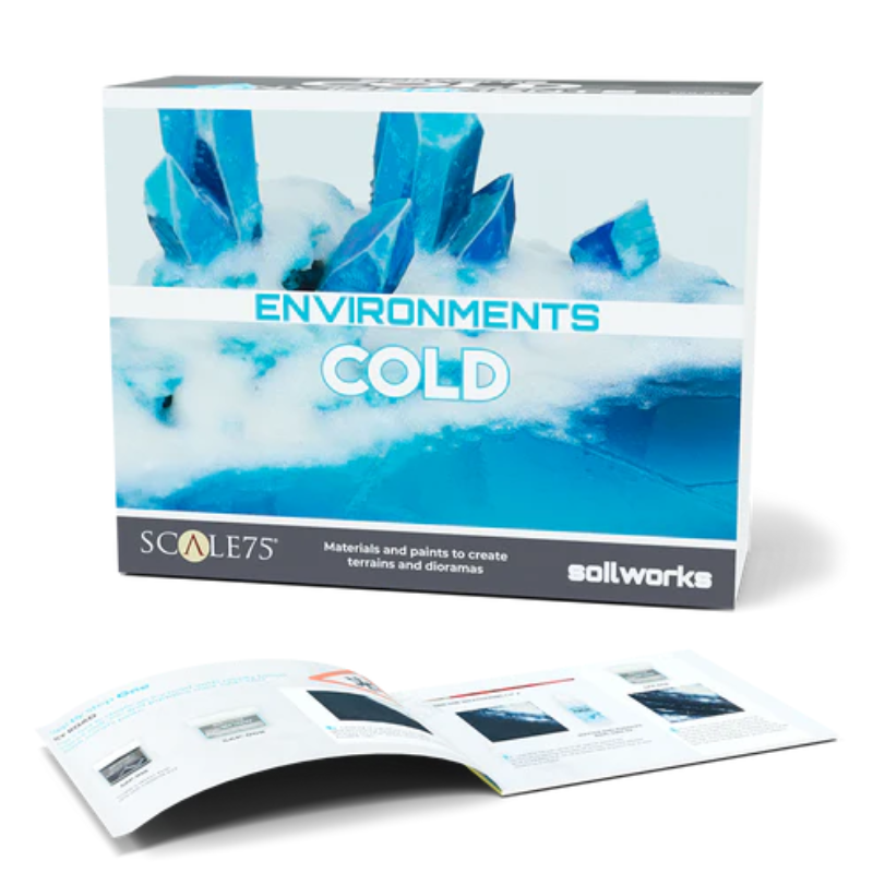 Cold Environment Scale 75 Soilwork SEN-007 - zestaw farb akrylowych i past do zimowych dioram - Scale 75
