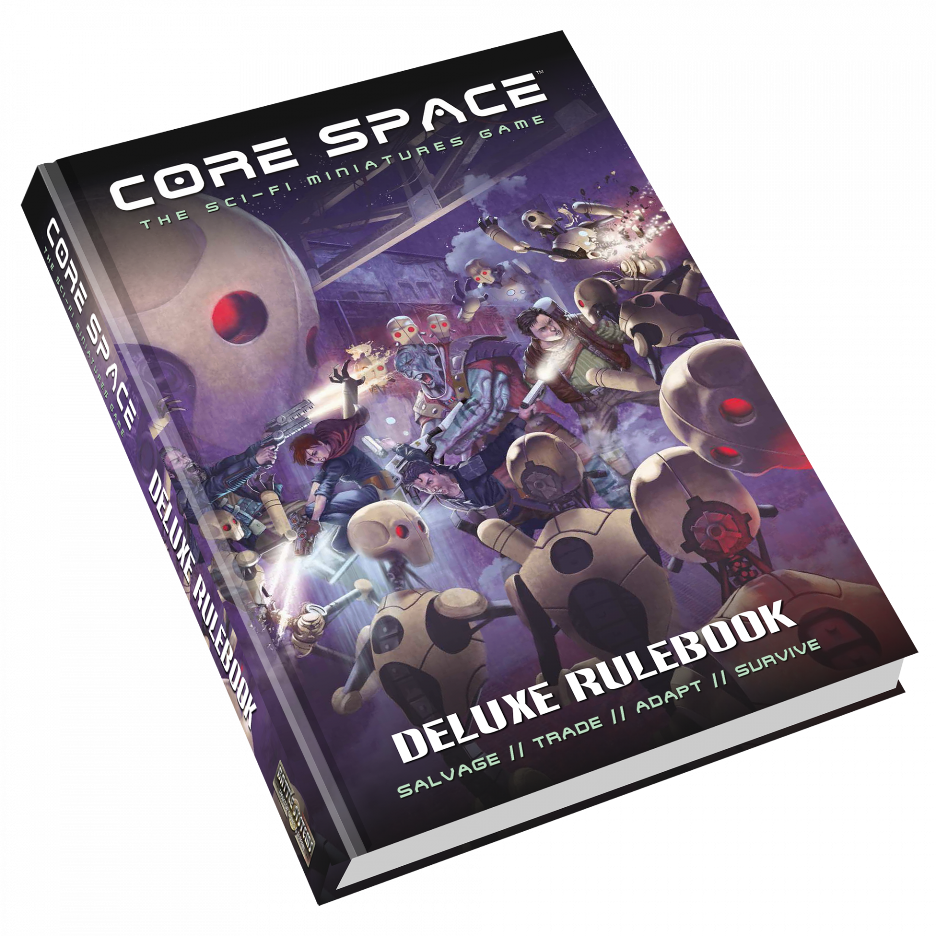 Core Space Deluxe Rulebook – 176-stronicowy podręcznik zasad w twardej oprawie | Battle Systems