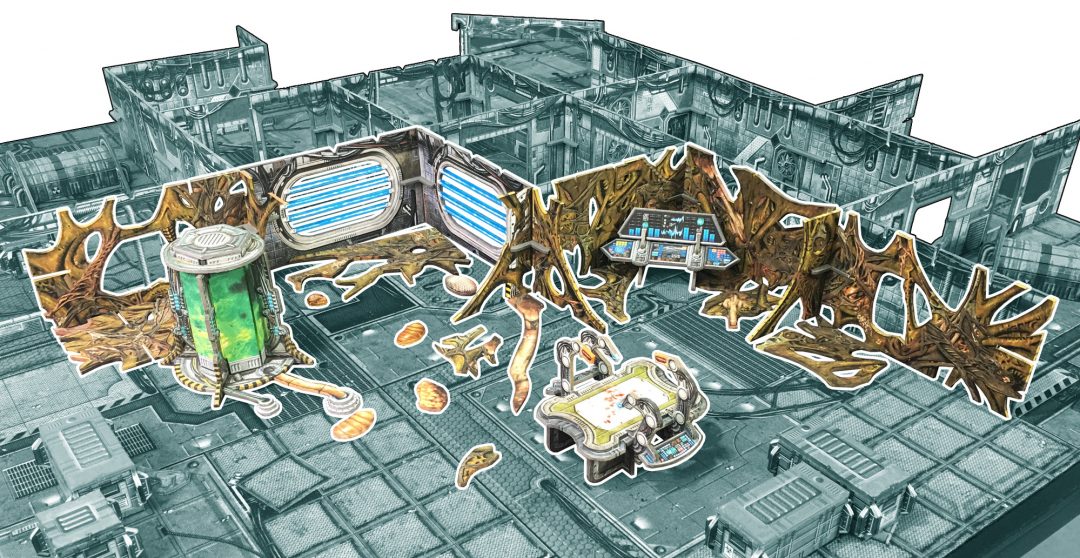 Core Space Purge Outbreak – nowy teren 3D: Plasma Reactor, Cell Walls z biomasą, Console, Auto-Doc i 24 Infestacje na arenie Core Space
